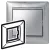 Legrand Valena 770341 1-es aluminium keret (Legrand 770341)