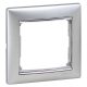 Legrand Valena 770351 1-es aluminium / ezüst keret (Legrand 770351)