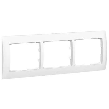   Legrand 771003 Galea Life keret 3-as vízszintes, fehér ( Legrand 771003 )