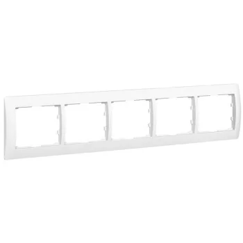   Legrand 771005 Galea Life keret 5-ös vízszintes, fehér ( Legrand 771005 )