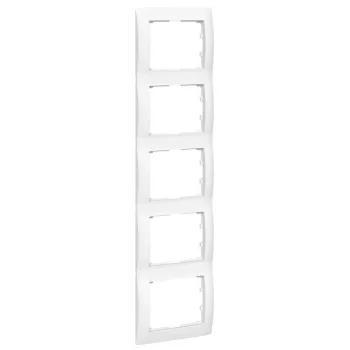   Legrand 771009 Galea Life keret 5-ös függőleges, fehér ( Legrand 771009 )