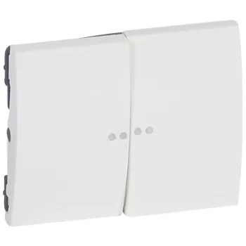   Legrand 771079 Galea Life kettős billentyű 2 fényjelzős, fehér ( Legrand 771079 )