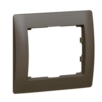   Legrand 771201 Galea Life keret egyes, mélybronz ( Legrand 771201 )