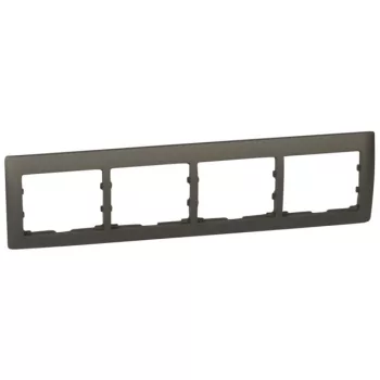   Legrand 771204 Galea Life keret 4-es vízszintes, mélybronz ( Legrand 771204 )