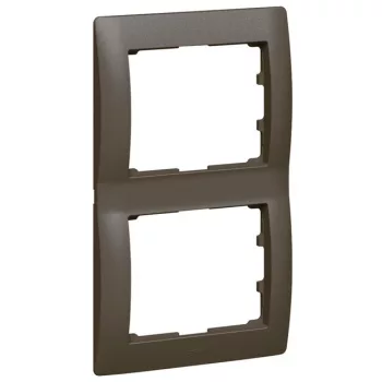   Legrand 771206 Galea Life keret 2-es függőleges, mélybronz ( Legrand 771206 )