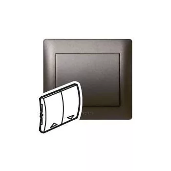   Legrand 771214 Galea Life redőnyvezérlő kettős billentyű, mélybronz ( Legrand 771214 )