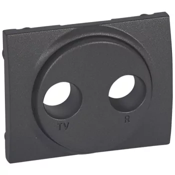   Legrand 771272 Galea Life TV-RD antenna-csatlakozóaljzat burkolat, mélybronz ( Legrand 771272 )