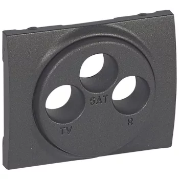  Legrand 771273 Galea Life TV-RD-SAT antenna-csatlakozóaljzat burkolat, mélybronz ( Legrand 771273 )