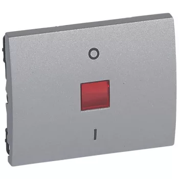   Legrand 771318 Galea Life I-0 billentyű fényjelzős , alumínium ( Legrand 771318 )