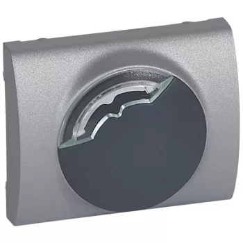   Legrand 771353 Galea Life elektronikus szobatermosztát burkolat, alumínium ( Legrand 771353 )