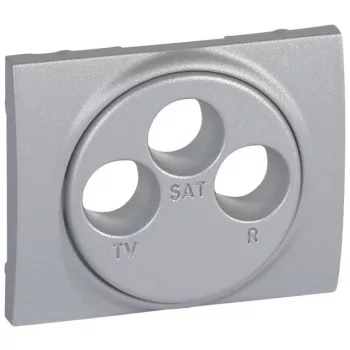   Legrand 771373 Galea Life TV-RD-SAT burkolat 2 km alumínium ( Legrand 771373 )