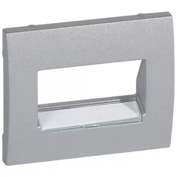   Legrand 771375 Galea Life 2xRJ11/45 burkolat alumínium ( Legrand 771375 )