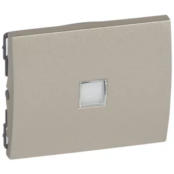   Legrand 771411 Galea Life billentyű fényjelzős,titánium + piktogram diszk ( Legrand 771411 )