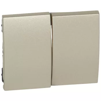   Legrand 771412 Galea Life kettős billentyű titánium ( Legrand 771412 )