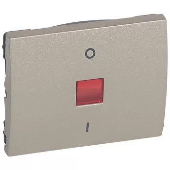   Legrand 771418 Galea Life I-0 billentyű fényjelzős,titánium ( Legrand 771418 )
