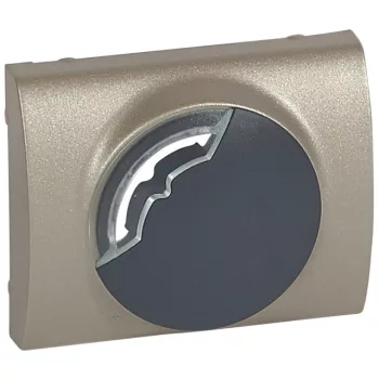   Legrand 771453 Galea Life elektronikus szobatermosztát burkolat, titánium ( Legrand 771453 )