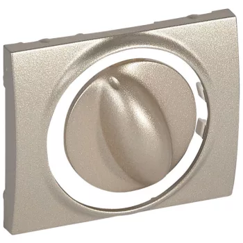   Legrand 771457 Galea Life forgatógombos kapcsoló burkolat titánium ( Legrand 771457 )