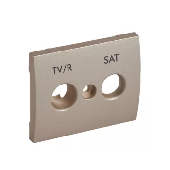   Legrand 771480 Galea Life TV-RD burkolat (30 mm) titánium ( Legrand 771480 )