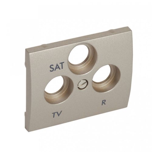 Legrand 771489 Galea Life TV-RD-SAT burkolat titánium ( Legrand 771489 )