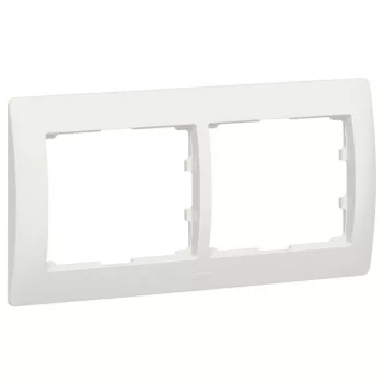   Legrand 771502 Galea Life keret 2-es vízszintes, gyöngyház ( Legrand 771502 )