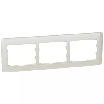   Legrand 771503 Galea Life keret 3-as vízszintes, gyöngyház ( Legrand 771503 )