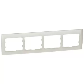   Legrand 771504 Galea Life keret 4-es vízszintes, gyöngyház ( Legrand 771504 )