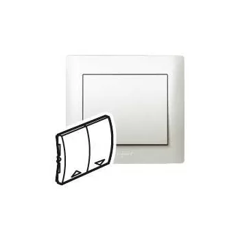   Legrand 771514 Galea Life redőnyvezérlő kettős billentyű gyöngyház ( Legrand 771514 )