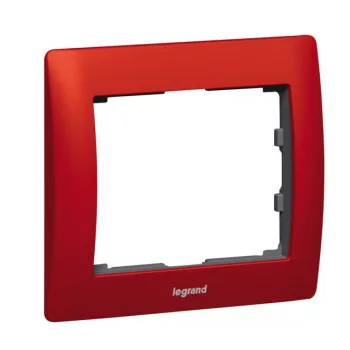   Legrand 771901 Galea Life keret egyes, csillámpiros ( Legrand 771901 )