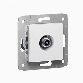   Legrand 773678 Cariva TV aljzat végz 1,5dB keret nélkül fehér ( Legrand 773678 )