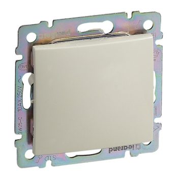   Legrand Valena 774105 váltókapcsoló (106), elefántcsont burkolattal keret nélkül, süllyesztett 16A 250V (Legrand 774105)