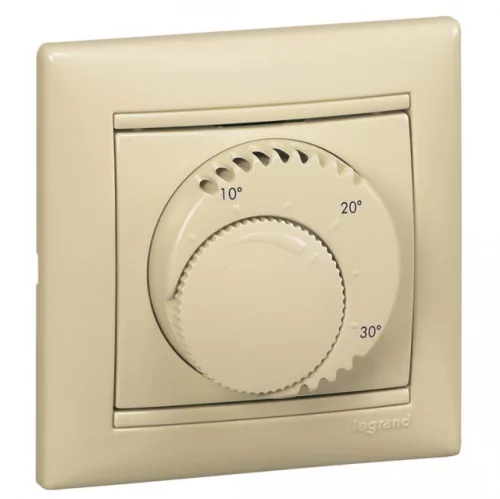 Legrand Valena 774126 szobatermosztát, IP30, elefántcsont, süllyesztett