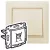 Legrand Valena 774130 RJ45 aljzat, IP20, elefántcsont, süllyesztett