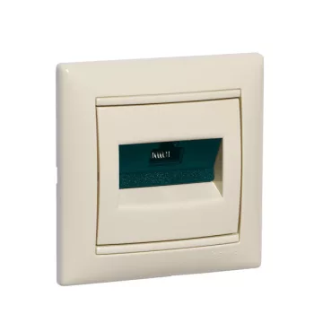   Legrand Valena 774138 Informatikai csatlakozóaljzat 1xRJ45 Cat5e UTP elefántcsont burkolattal keret nélkül (Legrand 774138)