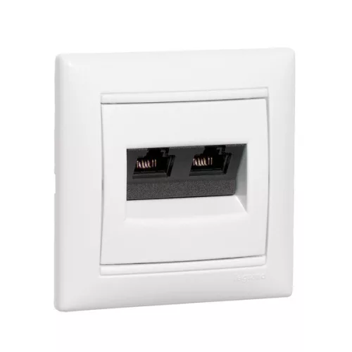 Legrand Valena 774139 RJ45 aljzat, IP20, elefántcsont, süllyesztett