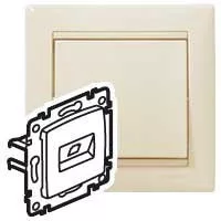Legrand Valena 774144 RJ45 aljzat, IP20, elefántcsont, süllyesztett