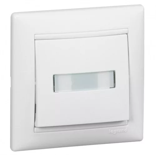 Legrand Valena 774217 egypólusú nyomó (N101), 10 A, IP31, fehér, süllyesztett