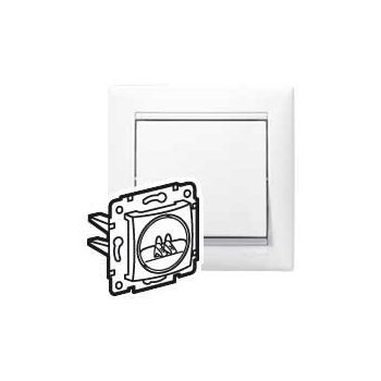   Legrand 774223 Valena hangszórócsatlakozó 2 kivezetéssel, fehér ( Legrand 774223 )