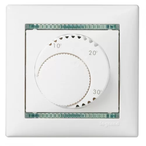 Legrand Valena 774226 szobatermosztát, IP30, fehér, süllyesztett
