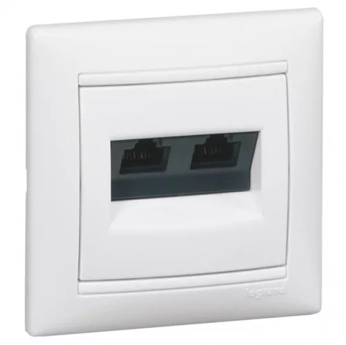 Legrand Valena 774231 RJ45 aljzat, IP20, fehér, süllyesztett
