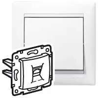Legrand Valena 774244 RJ45 aljzat, IP20, fehér, süllyesztett
