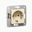 Legrand Valena 774320 földelt csatlakozóaljzat (dugalj) 2P+F elefántcsont burkolattal keret nélkül, süllyesztett, 16A 250V (Legrand 774320)