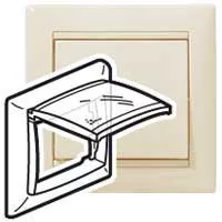 Legrand Valena 774350 egyes Vízmentes keret, IP44, elefántcsont