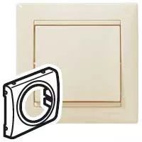 Legrand Valena 774380 burkolat, IP20, elefántcsont, süllyesztett