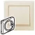 Legrand Valena 774380 burkolat, IP20, elefántcsont, süllyesztett