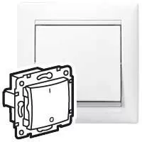 Legrand Valena 774403 hárompólusú kapcsoló (103), 10 A, IP20, fehér, süllyesztett