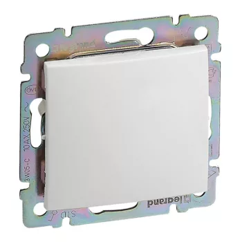 Legrand Valena 774406 váltókapcsoló (106), 10 A, IP20, fehér, süllyesztett