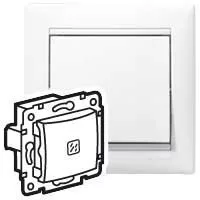 Legrand Valena 774426 váltókapcsoló (106), 10 A, IP20, fehér, süllyesztett