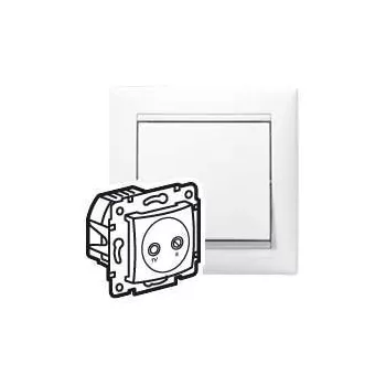 Legrand Valena 774433 TV-R aljzat, IP21, fehér, süllyesztett