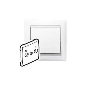 Legrand Valena 774442 TV-R aljzat, IP20, fehér, süllyesztett
