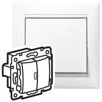 Legrand Valena 774445 csillárkapcsoló (105), 10 A, IP20, fehér, süllyesztett